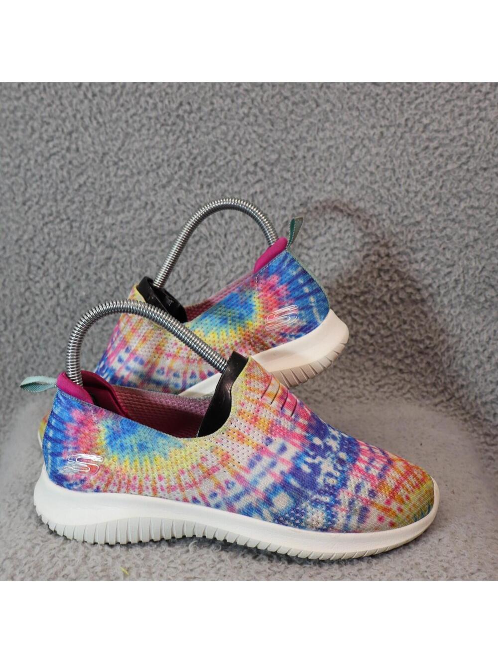 Skechers Women Ultra Flex Harmonious 13106 Tie Dye sz 6.5